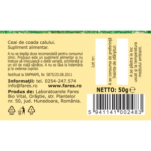 Ceai Coada Calului U84, 50 g, Fares - Img 5