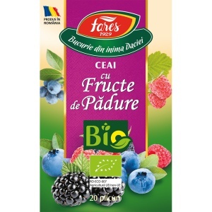 Ceai eco cu fructe de pădure, 20 plicuri, Fares - Img 2