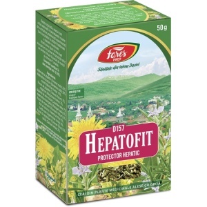 Ceai Hepatofit, 50 g, Fares