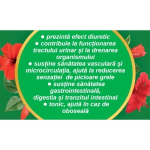 Ceai Hibiscus, U103, 50g, Fares - Img 5