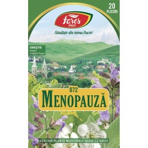 Ceai Menopauză, G72, 20 plicuri, Fares - Img 2