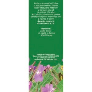 Ceai Pufutita cu Flori mici, U88, 50 g, Fares - Img 3