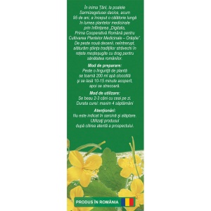 Ceai Rostopască iarbă D 130, 50 g, Fares - Img 2