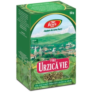 Ceai Urzică vie iarbă F182, 50 g, Fares