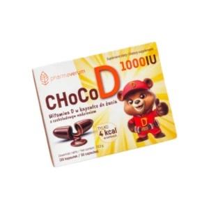 ChocoD 1000UI, 30 capsule masticabile, Pharmaverum - Img 2