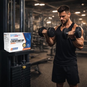 Creatine BP, 30 pliculețe × 5 g, pulbere, aromă portocală, Balkan Pharmaceuticals - Img 7