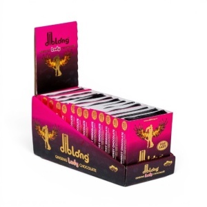 Energy Chocolate for Lady, 12 x 24 g, DIBLONG - Img 6