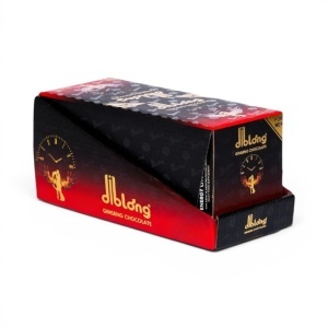 Energy Chocolate For Men, 12 x 24 g, DIBLONG - Img 5