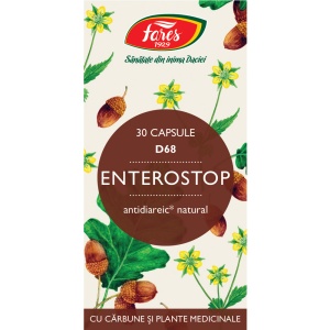 Enterostop, D68, 30 capsule, Fares - Img 2