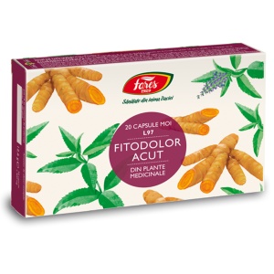 Fitodolor Acut L97, capsule moi pentru dureri acute de cap, dentare, musculare și menstruale, 20 capsule, Fares - Img 2