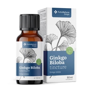FutuNatura, Ginkgo Biloba Tincture - tinctură de Ginkgo Biloba, 50 ml