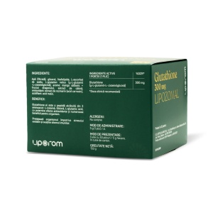 Glutathione lipozomal 300mg, 30 plicuri, Liporom - Img 2