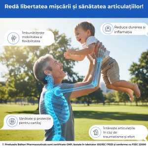 Joint Support Ultra, pulb. pt sol. orală 14g, 30 plicuri, Balkan Pharmaceuticals - Img 6