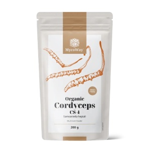 MycoWay, Organic Cordyceps CS 4 - pulbere, 200 g