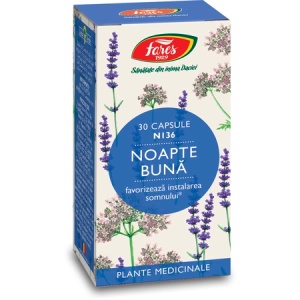 Noapte bună N136, 30 capsule, Fares