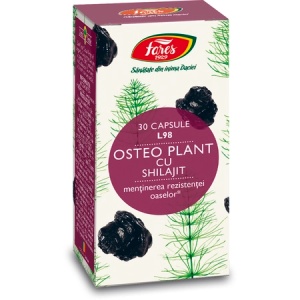 Osteo Plant cu Shilajit L98, 30 capsule, Fares
