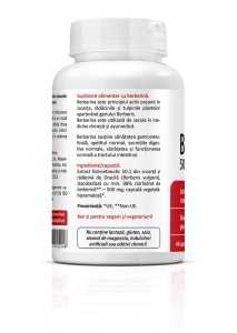 Pachet Berberină 500 mg și Oțet din cidru de mere, susține metabolismul și digestia, 60 + 60 capsule, Zenyth - Img 4
