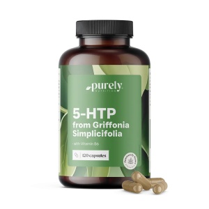 Purely Nutrition, 5-HTP 150 mg - Griffonia Simplicifolia, supliment alimentar destinat susținerii sistemului nervos, 120 capsule - Img 2