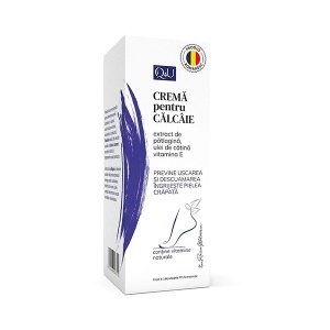 Q4U Cremă pentru călcâie, 50 ml, Tis Farmaceutic