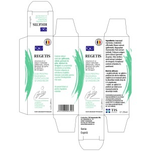 RegeTis Ulei pentru îngrijirea cuticulelor și a unghiilor, 25 ml, Tis Farmaceutic - Img 3