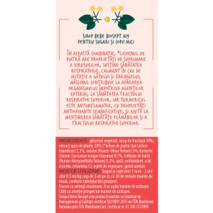 Sirop Bebe Biosept Mami și Bebe A19, 100 ml, Fares - Img 2