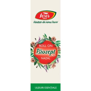 Ulei nazal roll-on Biosept, A27, 5 ml, Fares - Img 3