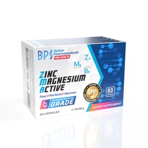 Zinc Magnesium Active, 60 capsule, Balkan Pharmaceuticals