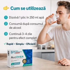 Alcover, 5 plicuri x 10 g, Balkan Pharmaceuticals - Img 3