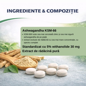 Ashwagandha, 60 capsule, Balkan Pharmaceuticals - Img 6
