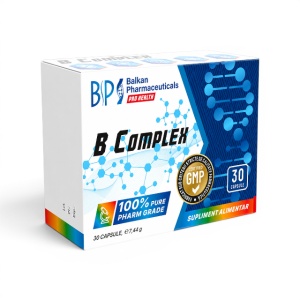 B-Complex, 30 capsule, Balkan Pharmaceuticals