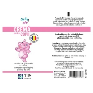 Baby4You cremă pentru copii, 50 ml, Tis Farmaceutic - Img 2