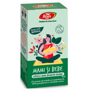 Biomicin Urinar Mami și Bebe, A29, 30 capsule, Fares