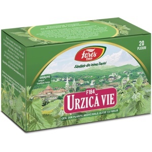 Ceai de Urzică vie F184, 20 plicuri, Fares