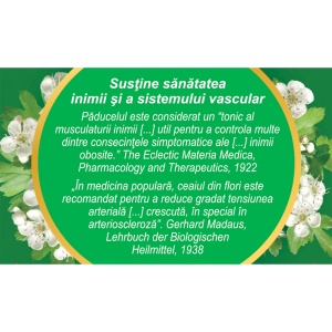 Ceai Păducel frunze și flori C 39, 50 g, Fares - Img 4