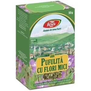 Ceai Pufutita cu Flori mici, U88, 50 g, Fares