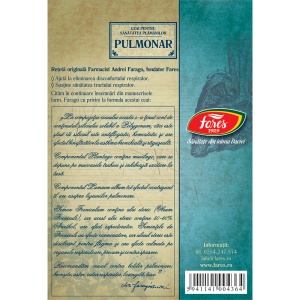 Ceai Pulmonar, R14, 50 g, Fares - Img 2