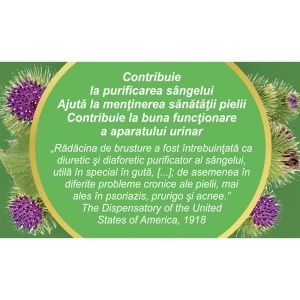 Ceai Rădăcină de brusture P132, 50 g, Fares - Img 4