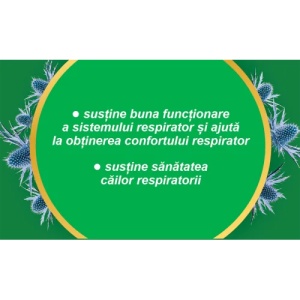 Ceai Scai vânăt R68, susține sănătatea căilor respiratorii și contribuie la fluidificarea secrețiilor bronșice și confortul respirator, 50 g, Fares - Img 5