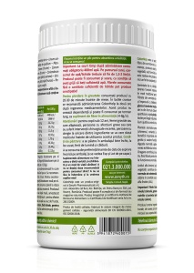 ColonHelp, cu psyllium și semințe de in, susține tranzitul intestinal și digestia, ajută la reducerea balonării, 480 g pulbere, Zenyth - Img 2
