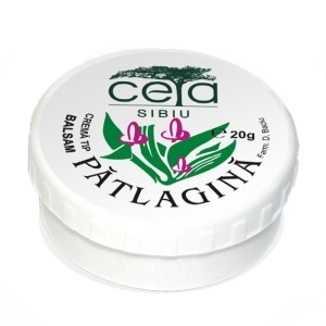 Cremă tip balsam pătlagină, 20 g, Ceta Sibiu