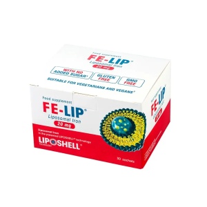 FE-LIP, Fier Lipozomal 20 mg, 30 plicuri, LIPOSHELL