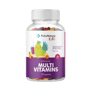 FutuNatura Kids, Multi Vitamins - jeleuri cu multi-vitamine pentru copii, 120 jeleuri