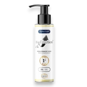 Gel Big Erection, gel cosmetic pentru bărbați destinat stimulării zonei intime și intensificării senzațiilor în momentele intime, 150 ml, Medica-Group