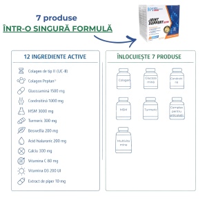 Joint Support Ultra, pulb. pt sol. orală 14g, 30 plicuri, Balkan Pharmaceuticals - Img 3