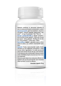 Melatonină Forte 10 mg, ajută la reducerea timpului necesar pentru a adormi, susține un somn odihnitor, 30 capsule, Zenyth - Img 2