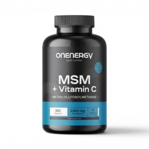 OnEnergy, MSM + Vitamin C, 360 tablete