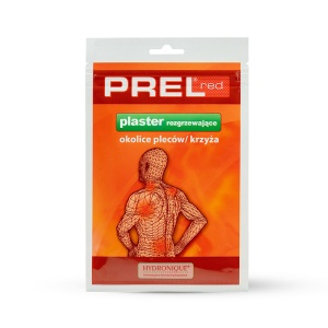 PREL® red – un plasture de încălzire cu hidrogel HYDRONIQUE®, Genexo