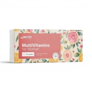 Purely Nutrition, MultiVitamins for Women - complex de vitamine și minerale pentru femei, 60 capsule
