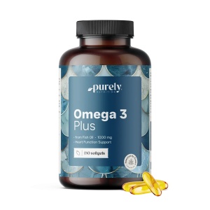 Purely Nutrition, Omega 3 Plus, 180 capsule moi - Img 2