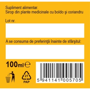 Sirop cu miere, vitamina C și propolis Vermicin D73, 100 ml, Fares - Img 4